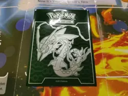 XY Roaring Skies Mega Rayquaza ETB Individual Card Sleeve 2015 Pokemon Authentic - Image 2