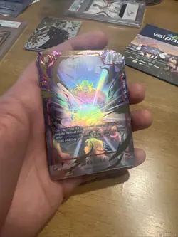 Son Goku SCR* alt art FB04-129 Dragon Ball Fusion World English Card Game - Image 1