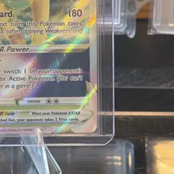Pokemon TCG Leafeon VSTAR Holo Card 014/159 Crown Zenith NM Condition - Image 4
