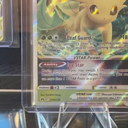 Pokemon TCG Leafeon VSTAR Holo Card 014/159 Crown Zenith NM Condition - Image 5