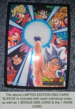 Dragon Ball Super (BT10-097 R) Son Goku, Absolute Annihilation RARE Card +2Bonus - Image 2