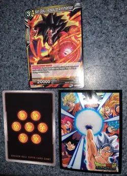 Dragon Ball Super (BT10-097 R) Son Goku, Absolute Annihilation RARE Card +2Bonus - Image 4