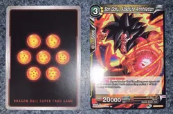 Dragon Ball Super (BT10-097 R) Son Goku, Absolute Annihilation RARE Card +2Bonus - Image 5