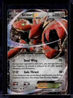 Scizor EX 76/122 - ULTRA RARE XY Breakpoint 2016 (MP) Pokemon TCG Card - Image 1