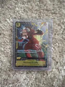 Monkey D Luffy ST29-012 Parallel Starter Deck Promo One Piece Card English - Image 3