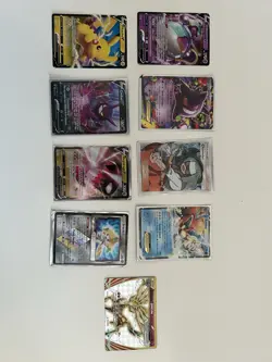 Pokemon TCG Card Lot Phantom Forces Gengar Ex, Jirachi, Channeler, Crobat V - Image 1