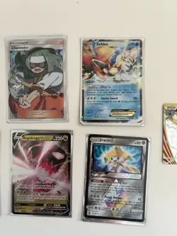 Pokemon TCG Card Lot Phantom Forces Gengar Ex, Jirachi, Channeler, Crobat V - Image 3