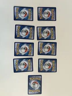 Pokemon TCG Card Lot Phantom Forces Gengar Ex, Jirachi, Channeler, Crobat V - Image 5