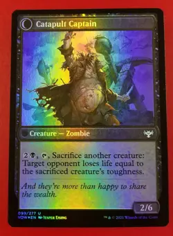 1x Catapult Fodder | FOIL | Innistrad Crimson Vow | MTG Magic Cards - Image 2