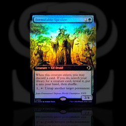 Formidable Speaker •Borderless Foil• Rare Creature - Elf Druid, Lorwyn Eclipsed - Image 1