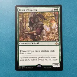 MTG NM: Beast Whisperer - Guilds of Ravnica (GRN), Regular, English - Image 1