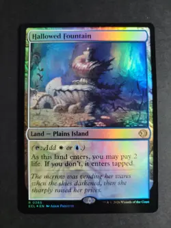Hallowed Fountain (Foil) Rare MTG Lorwyn Eclipsed - Image 1
