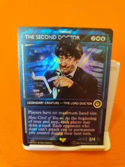 Magic The Gathering WHO 1144 The Second Doctor Surge Foil Showcase NM - Image 1
