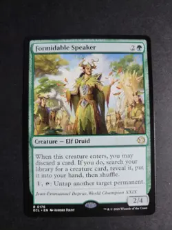 Formidable Speaker Rare MTG Lorwyn Eclipsed - Image 1