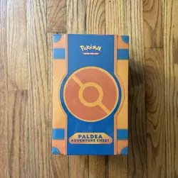 Factory-sealed Pokemon Trading Card Game (TCG) Paldea Adventure Chest. New - Image 1
