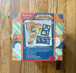 Factory-sealed Pokemon Trading Card Game (TCG) Paldea Adventure Chest. New - Image 3