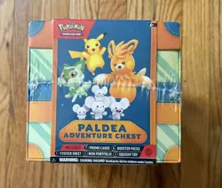 Factory-sealed Pokemon Trading Card Game (TCG) Paldea Adventure Chest. New - Image 5