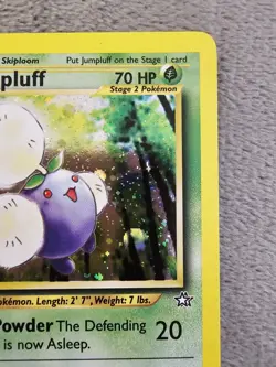 Pokemon TCG Jumpluff 7/111 Neo Genesis Unlimited Holo Rare 2000 VTG WOTC - Image 5