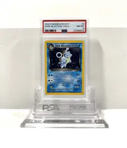 DARK BLASTOISE HOLO 3/82 - TEAM ROCKET POKEMON - FRESH SLAB PSA 8 NM - MINT - Image 1