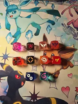 Pokemon Dice Sets - LOT OF 10 - Image 1