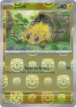 Joltik (Master Ball Pattern) SV: White Flare 033/086 Common Holofoil Pokemon ... - Image 1
