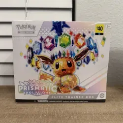 Pokemon TCG Prismatic Evolutions Elite Trainer Box (ETB) Sealed Boxes Eevee - Image 1