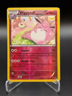 Pokemon TCG Wigglytuff XY - Fates Collide 66/124 Reverse Holo | LP - Image 1