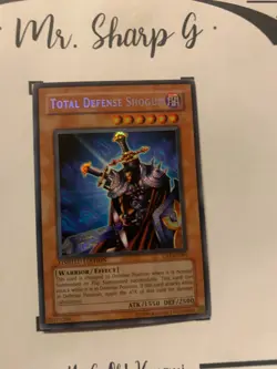 TOTAL DEFENSE SHOGUN - LIMITED EDITION CT1-EN001 ENGLISH Yu-Gi-Oh! CARD SECRET** - Image 3