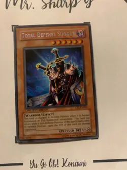 TOTAL DEFENSE SHOGUN - LIMITED EDITION CT1-EN001 ENGLISH Yu-Gi-Oh! CARD SECRET** - Image 5