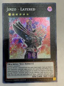 YUGIOH- Jinzo - Layered - DLCS-EN149 - Secret Rare - 1st Edition - Image 1