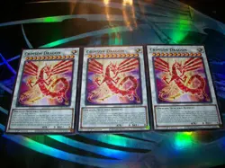 3x Crimson Dragon 1st Edition Common L5DD-ENY41 Yu-Gi-Oh! - Image 1