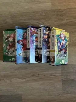 One Piece TCG English Starter Decks Lot of 5 ST24 ST25 ST26 ST27 ST28 - Image 2