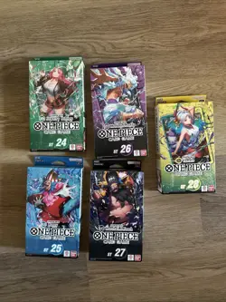 One Piece TCG English Starter Decks Lot of 5 ST24 ST25 ST26 ST27 ST28 - Image 3