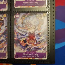 Monkey.D.Luffy P-041 - Starter Deck 18: PURPLE Monkey.D.Luffy Promo x9 Near-Mint - Image 4
