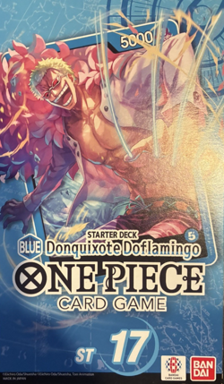 One Piece TCG ST-17 Starter Deck: Blue Donquixote Doflamingo (English) - Image 1