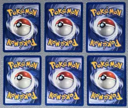 Pokemon Gym Challenge Regular Vintage WOTC Card Lot X6 HP - Image 2