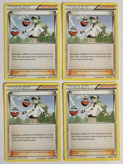 N 92/101 Trainer Noble Victories Card Lot x4 Pokemon TCG LP - Image 1