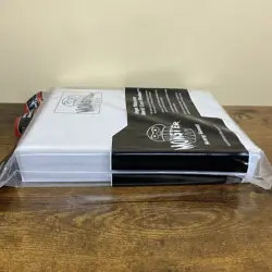 Mega Monster Hard Cover White Binder 9 Pocket Holds 720 Trading Cards Read Descr - Image 3