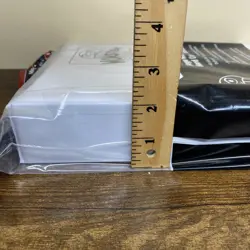 Mega Monster Hard Cover White Binder 9 Pocket Holds 720 Trading Cards Read Descr - Image 4