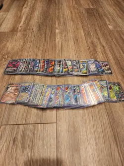 Pokemon 50 v's & 50 ex's bundle card LOT - english - Image 1