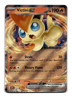Victini ex - 142 SVP: SV: Scarlet & Violet Promo Cards Promo Holo NM - Image 1