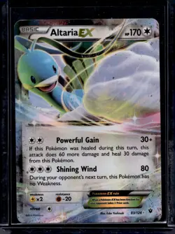 Altaria EX 83/124 Fates Collide 2016 Ultra Rare Holo Pokemon Card (LP) - Image 1