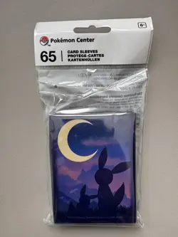 Pokemon Center Eevee & Umbreon Twilight Playmat, Double Deck Box, & Card Sleeves - Image 4