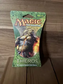 Theros Booster Pack NEW FACTORY SEALED 15-CARD BOOSTER PACK - Image 1