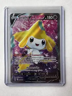 Pokemon Jirachi v TCG Full Art Holo Card Sword & Shield Astral Radiance 170/189 - Image 1