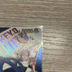 One Piece Los Angeles Dodgers Monkey D. Luffy Promo Card English - Image 3