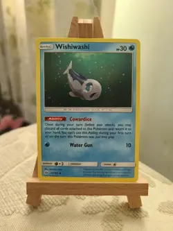 Pokemon Trading Card Game Wishiwashi Sun And Moon Base Set Card #44/149 - Image 1