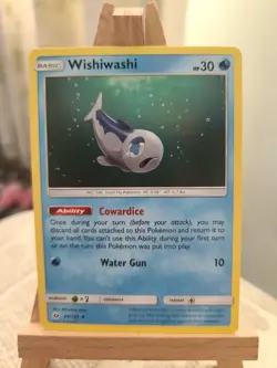 Pokemon Trading Card Game Wishiwashi Sun And Moon Base Set Card #44/149 - Image 5