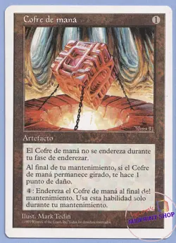 Mana Vault Spanish Mtg MISPRINT. Missing last ability - Image 1