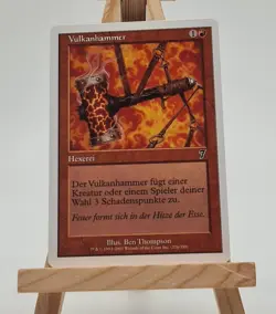 Vulkanhammer 7. Edition (7ED) Magic Karte MTG Deutsch (Volcanic Hammer) 226/350 - Image 1